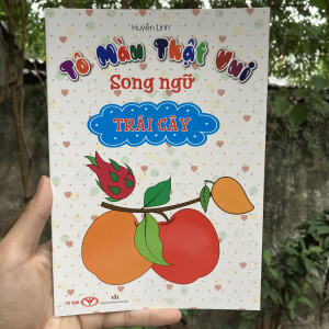 Tô màu thật vui (song ngữ) - Trái cây (2024-10k)